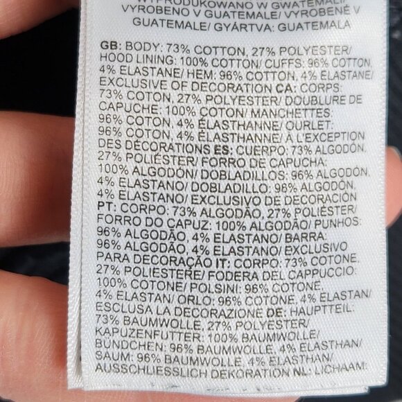 The North Face Sweater Mens Extra Small Black Half Dome Hoodie Pullover Casual - Picture 7 of 12